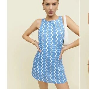 Reformation Jessi linen dress Poolside